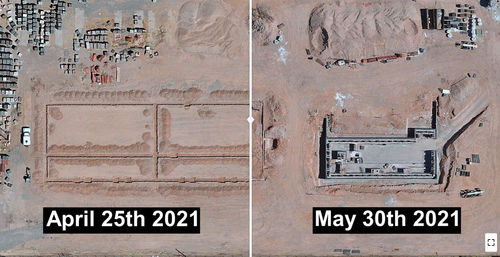 Construction Comparison April 25th to May 30th